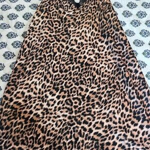 Leopard Print Women's Nightgown